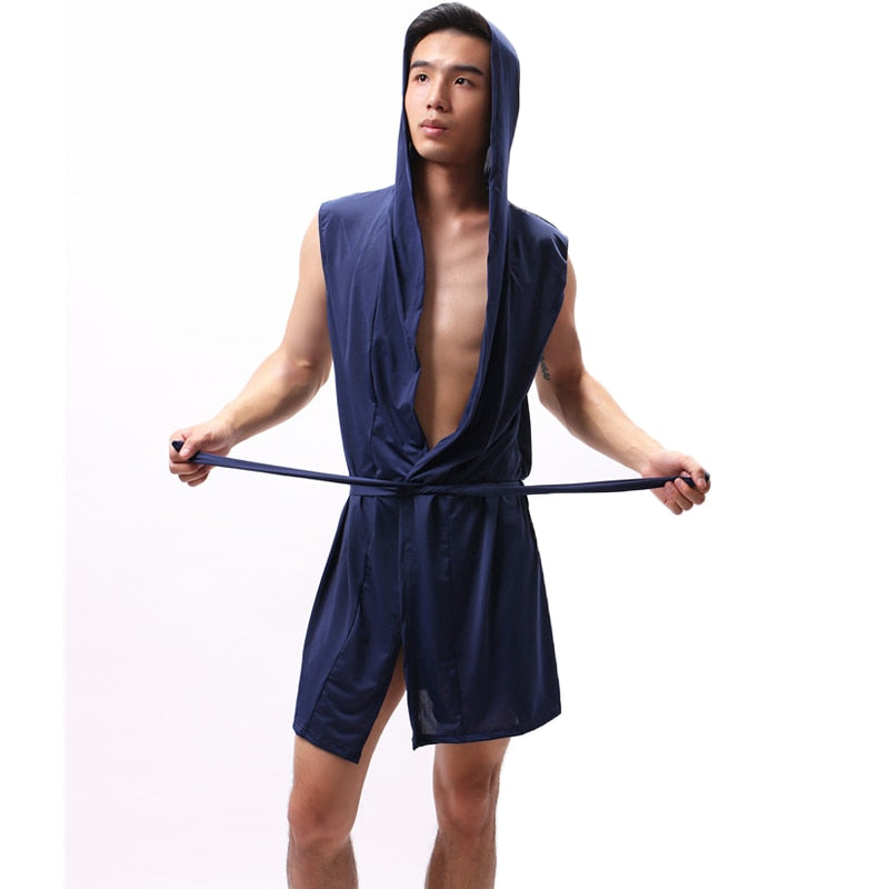 Fresh & Clean Hooded Bathrobe and Briefs