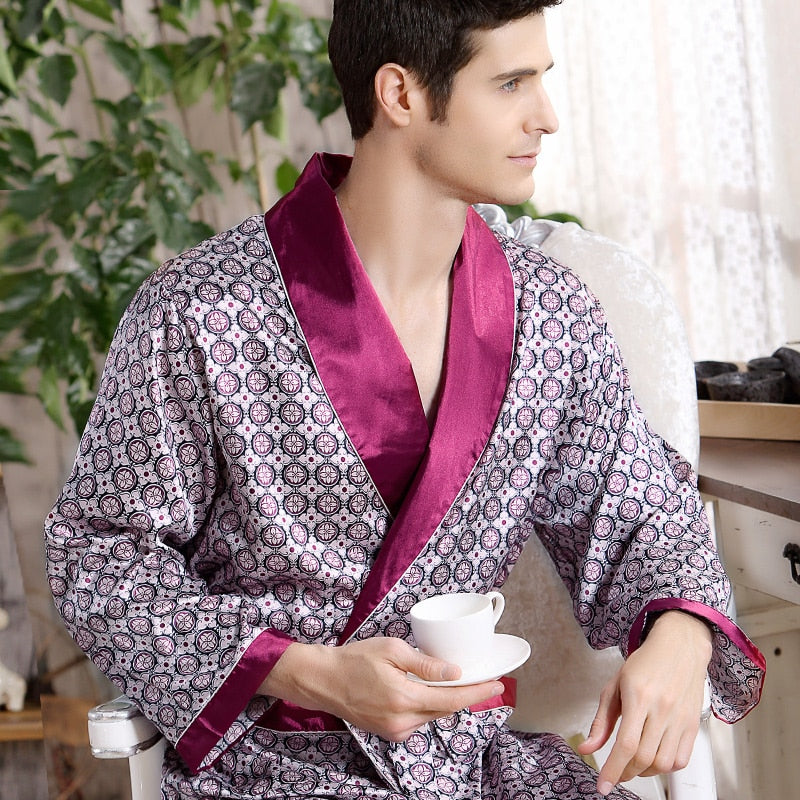 Satin Silk Robe