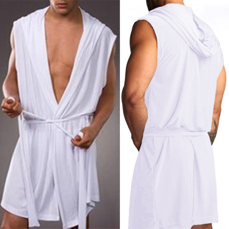 Fresh & Clean Hooded Bathrobe and Briefs