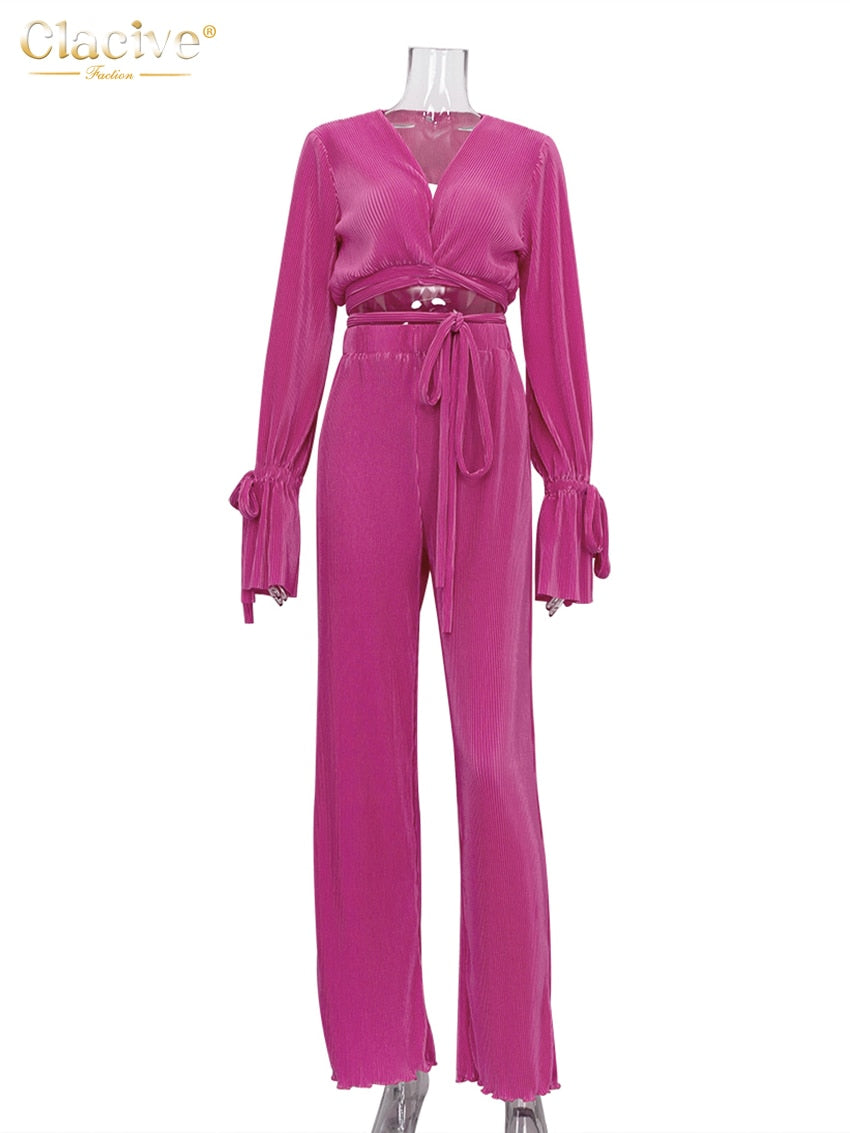 Cunningly Casual 2-Piece Pantsuit