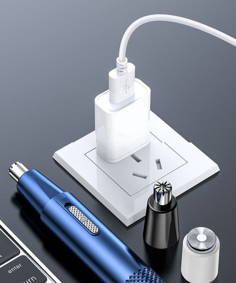 Painless Nose & Ear Hair Clipper with Shaver