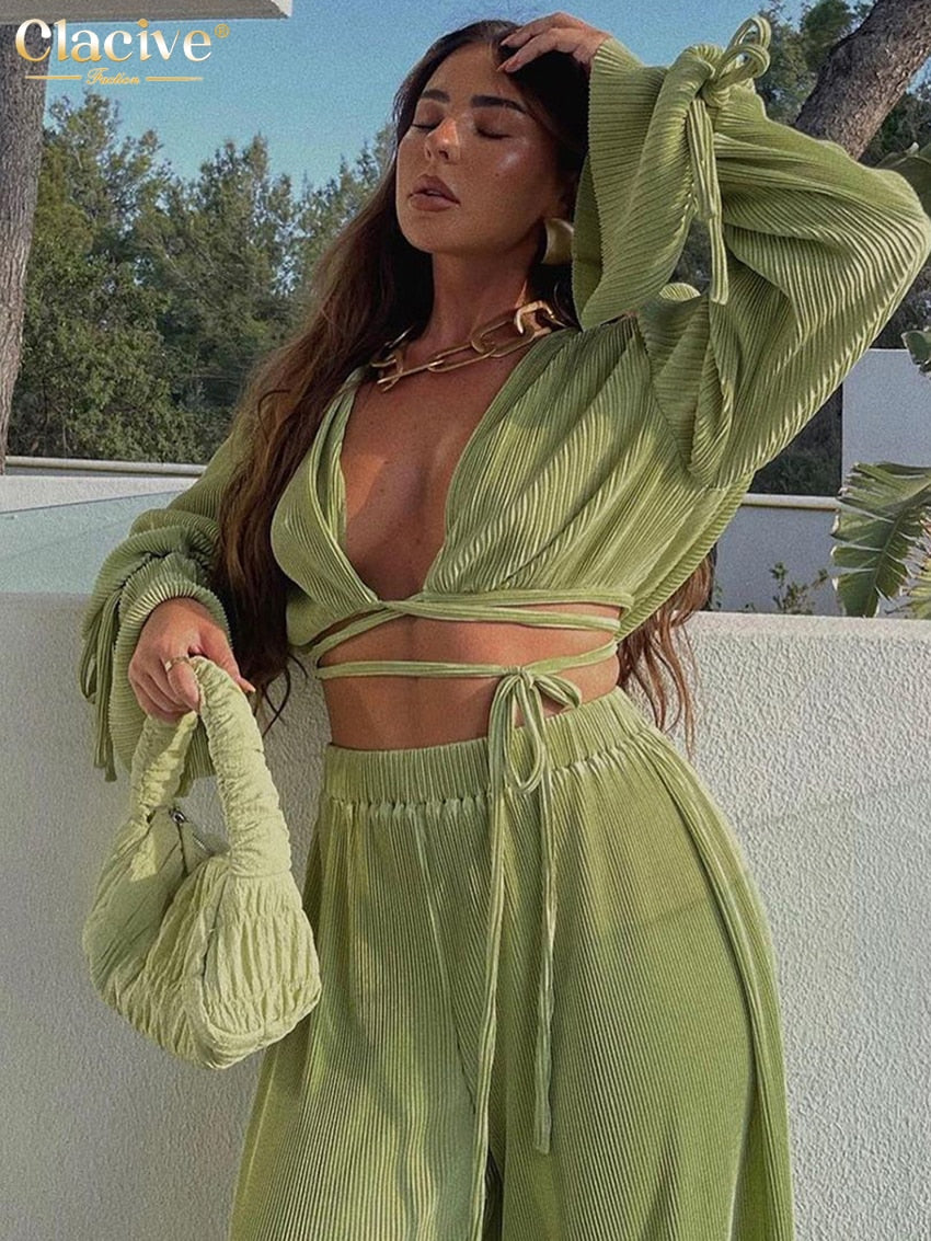 Cunningly Casual 2-Piece Pantsuit