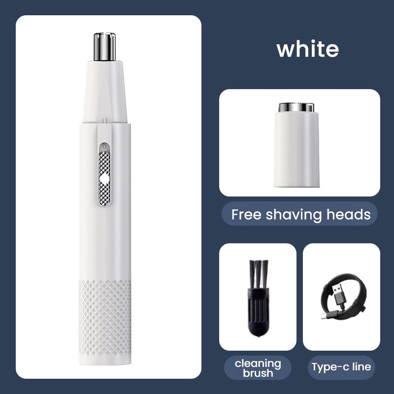 Painless Nose & Ear Hair Clipper with Shaver