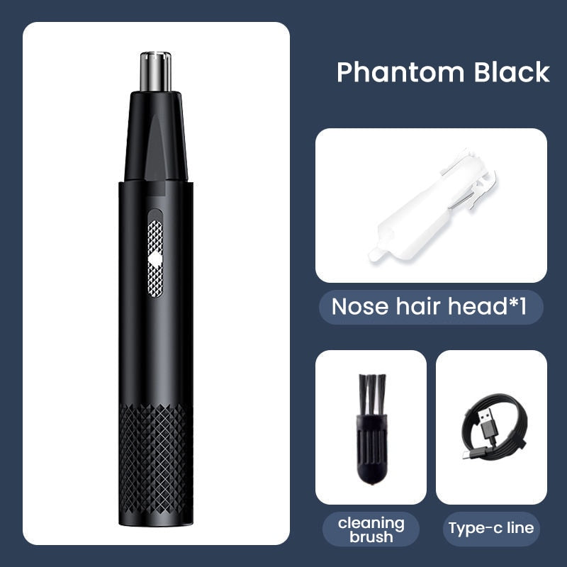 Painless Nose & Ear Hair Clipper with Shaver