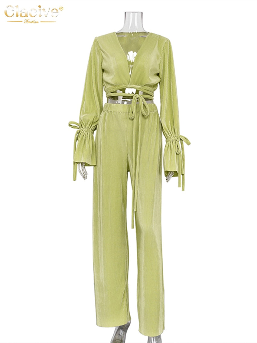 Cunningly Casual 2-Piece Pantsuit
