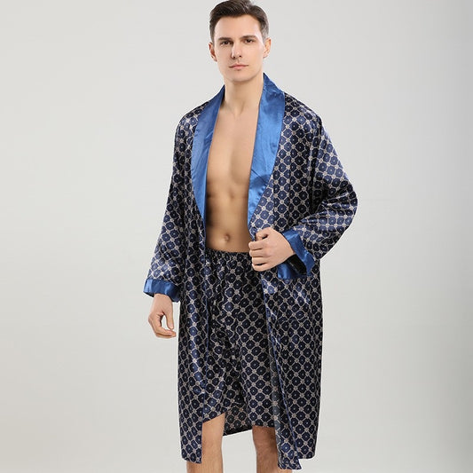 Lounge Kimono + Shorts (S-3L)